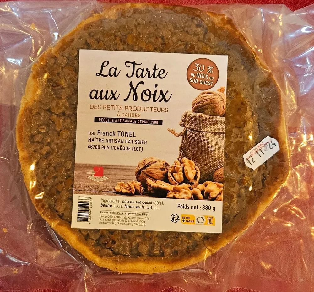 Tarte aux noix