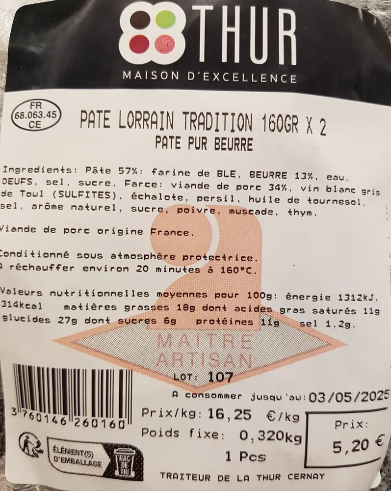 Pâté Lorrain Tradition