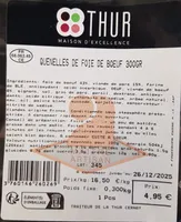 Quenelles de foie de boeuf