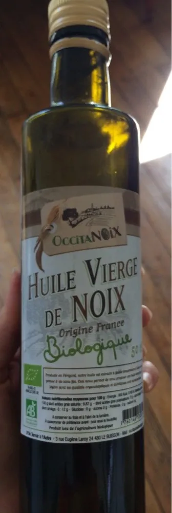 Huile vierge de noix