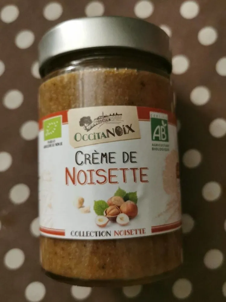 Crème de noisettes