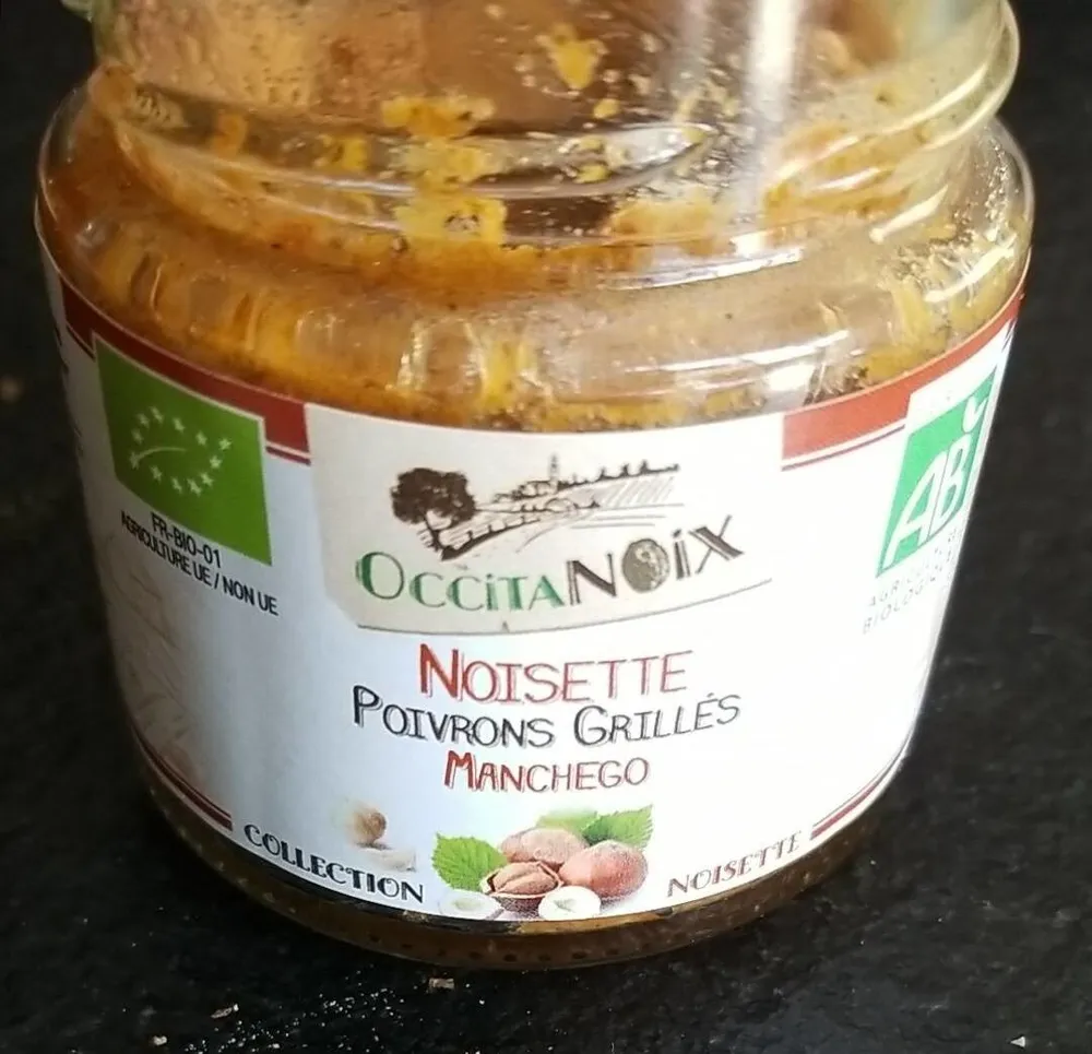 Noisette poivrons grillés manchego
