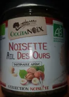 Noisettes ail des ours tartinable