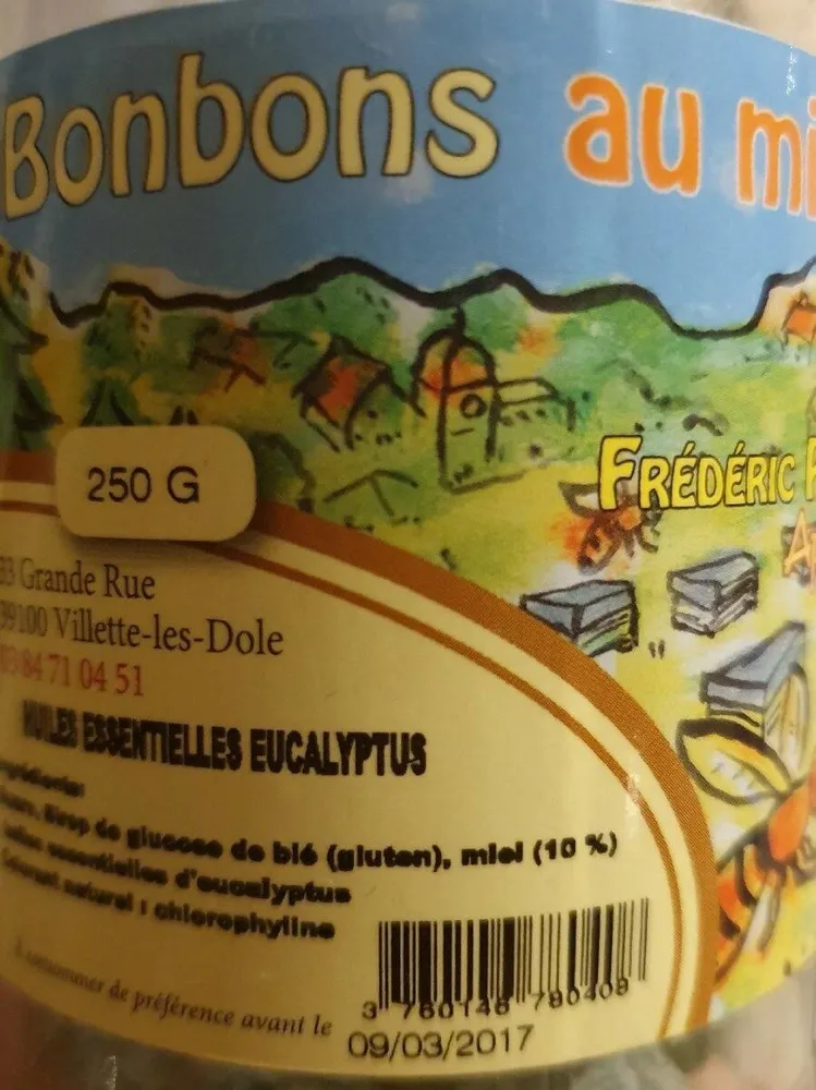 Pain d'épices pur miel du Jura