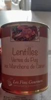 Lentilles vertes du Puy aux manchons de canard