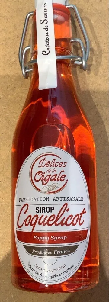 Le Sirop COQUELICOT