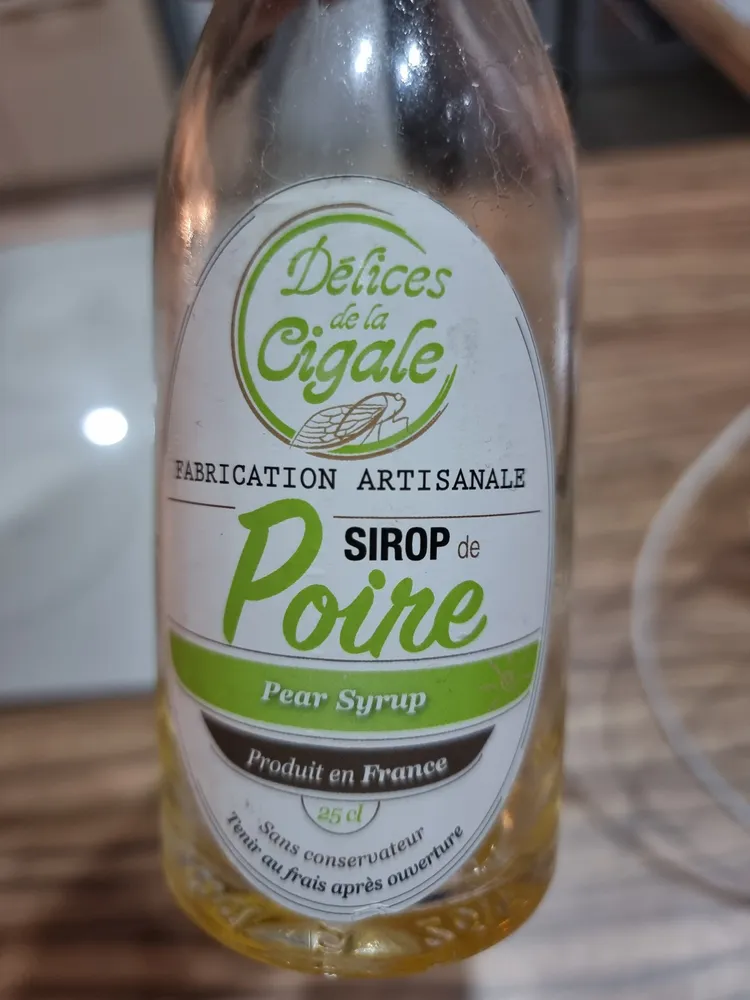 SIROP de Poire