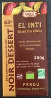 El inti Noir dessert