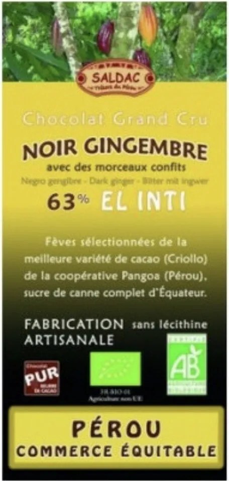 Chocolate Gengibre