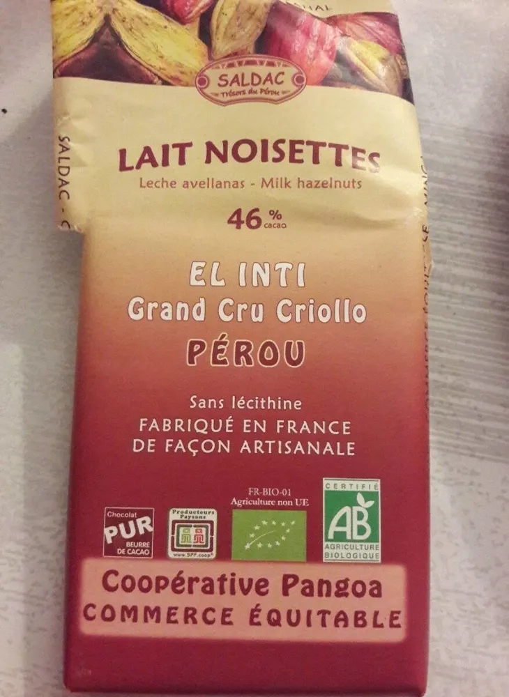 El inti grand cru criollo Pérou