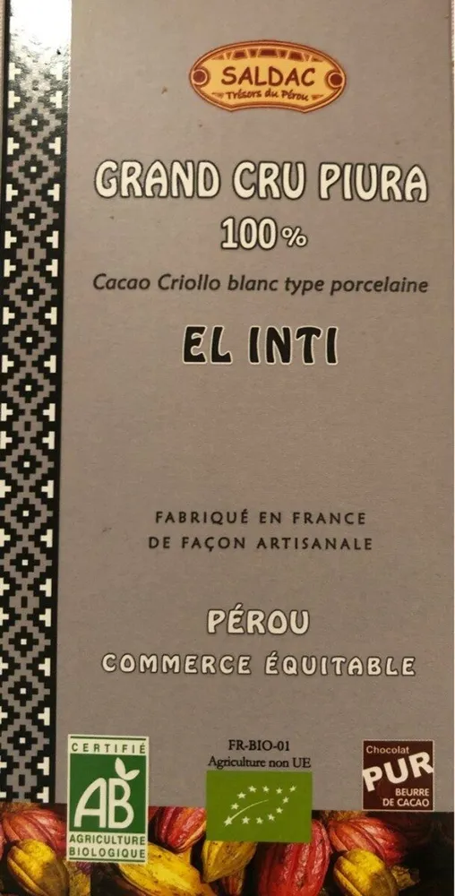 Grand cru piura 100%