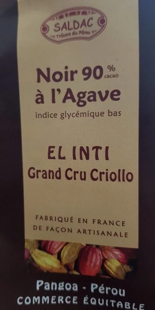 NOIR 90% À L'AGAVE