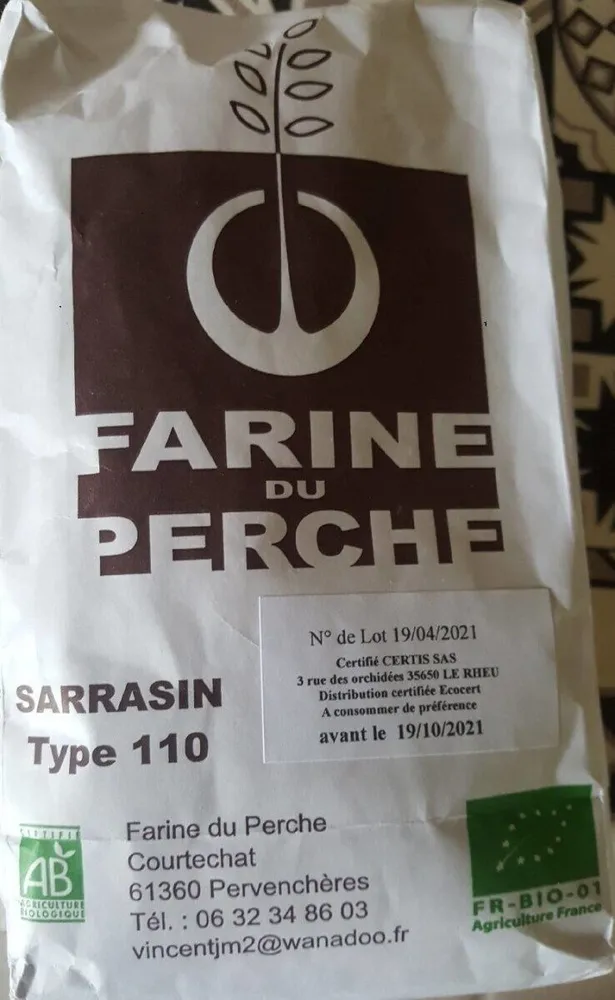 Farine de sarrasin type 110