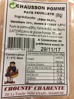 Chausson pomme