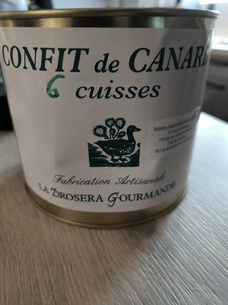 CONFIT de CANARD 6 cuisses