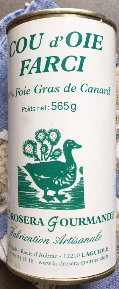 Cou d’oie farci