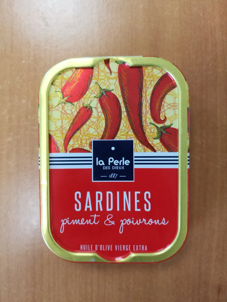 Sardines piment et poivrons