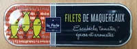 Filets de maquereaux à l'escabèche, aux tomate, épices et aromates