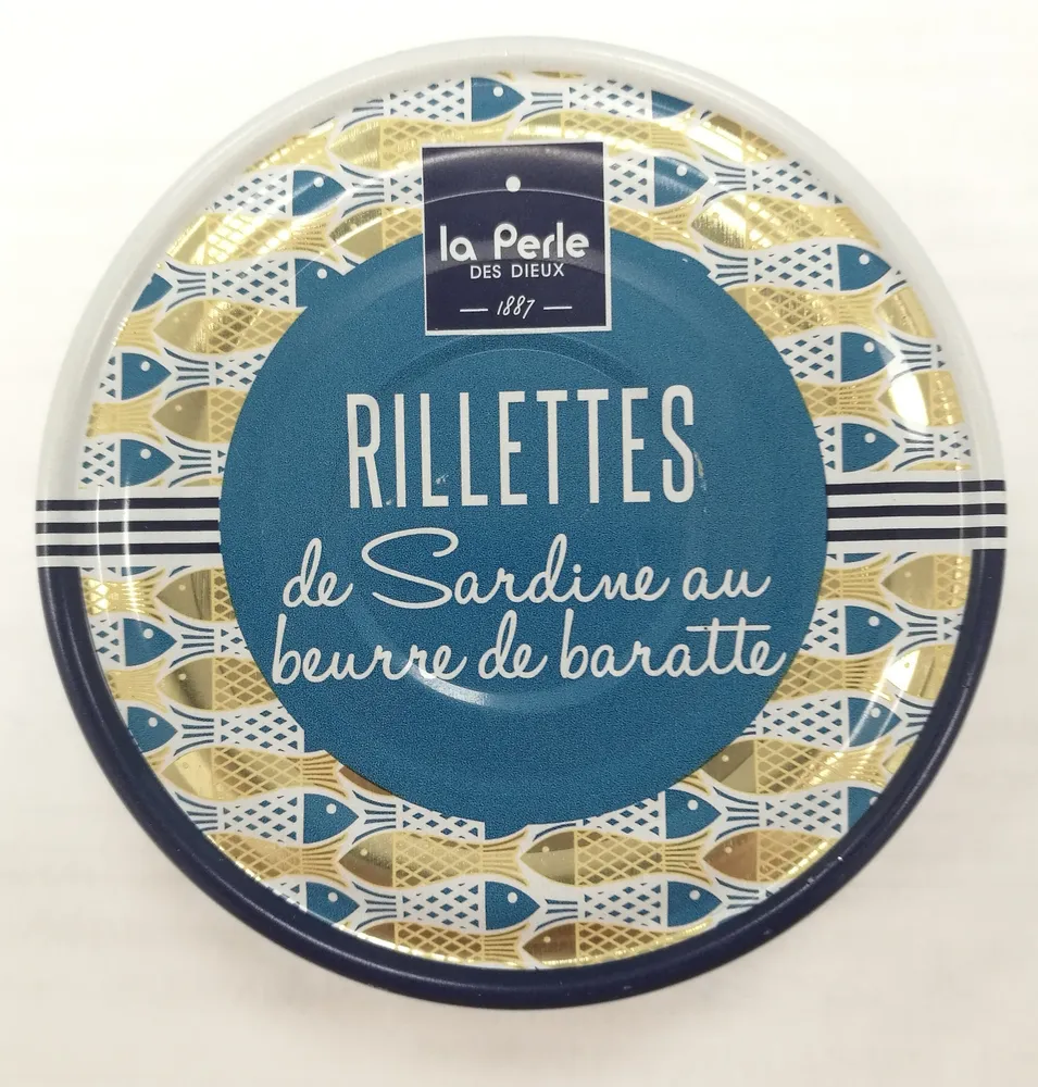 Rillettes de sardine au beurre de baratte