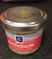 Verrine d'anchoïade aux tomates rôties