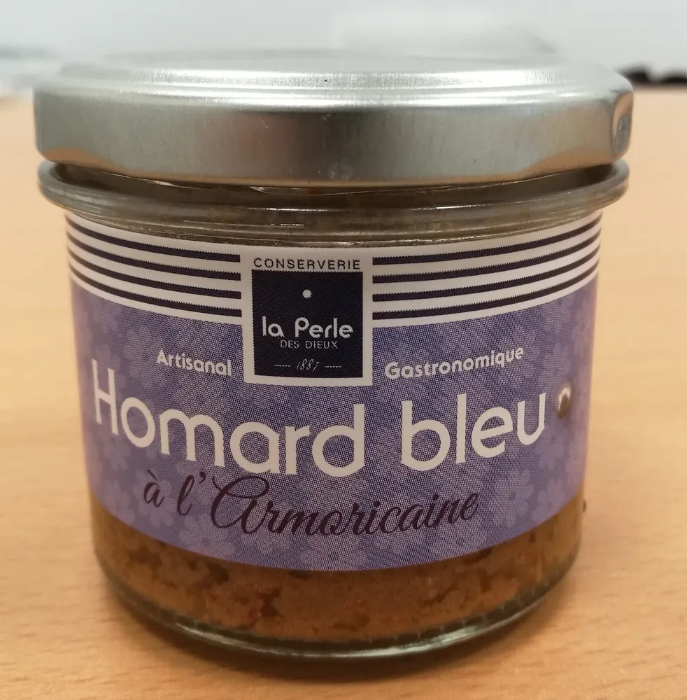 Verrine de homard bleu à l'armoricaine