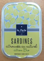 Sardines citronnees au naturel Bio