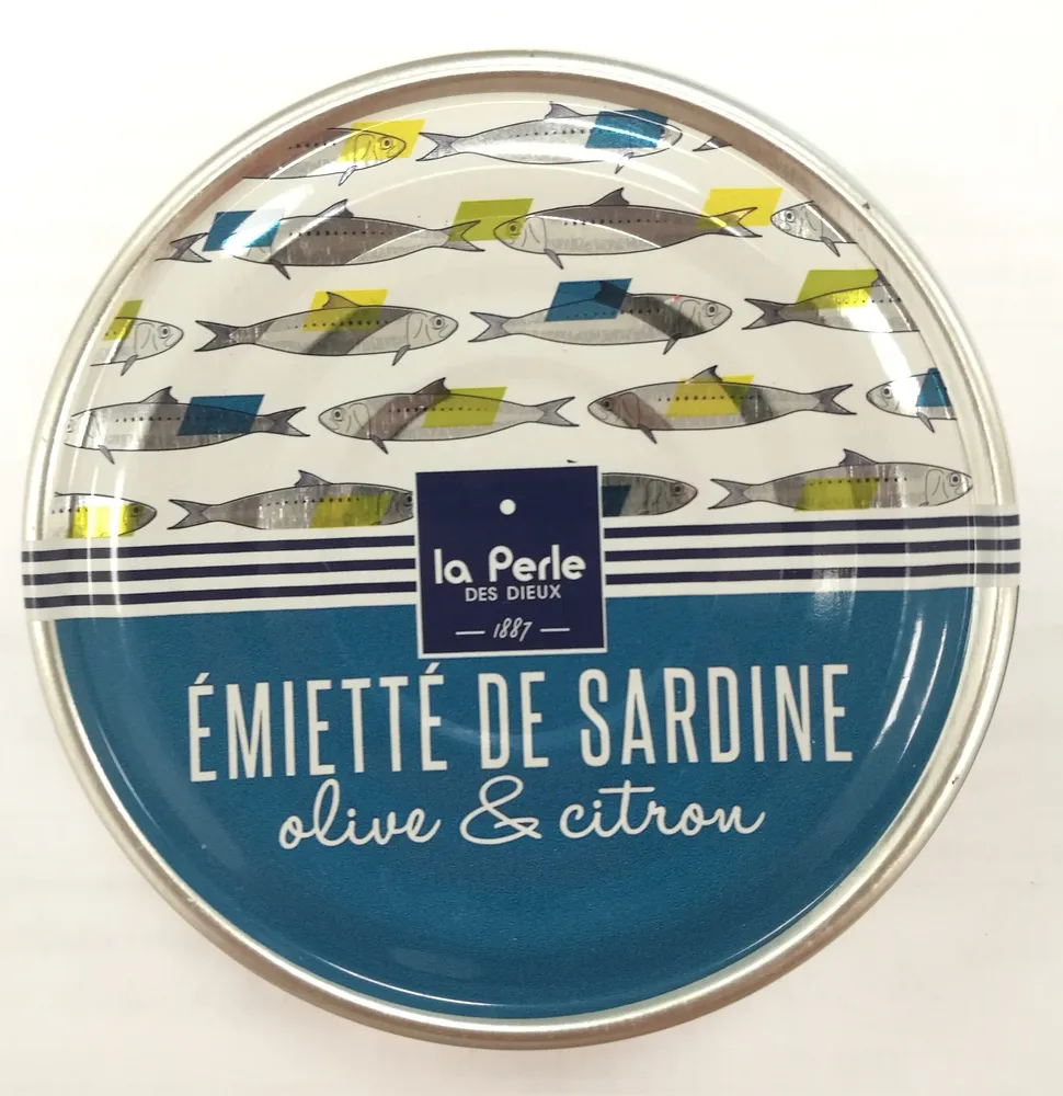 Émietté de sardines olive et citron