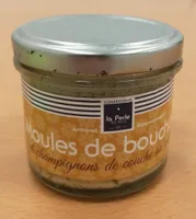 Verrine de moules de bouchot et champignons de couche au curry