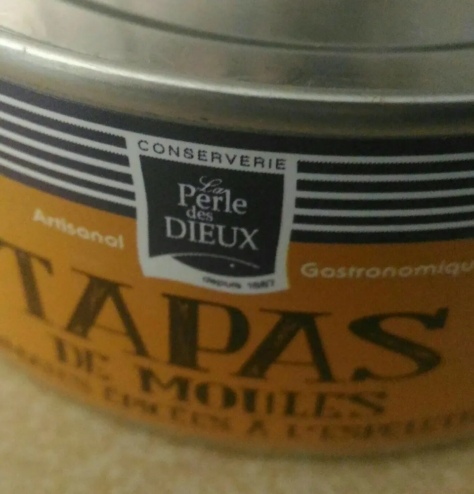 tapas de moules
