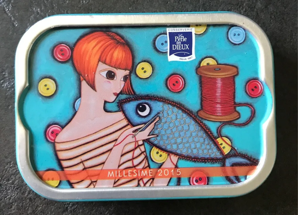 Sardines de saint-gilles-croix-de-vie millésime 2015