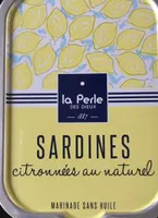 Sardines citronnees au naturel