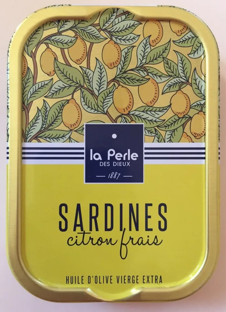 Sardines citron frais