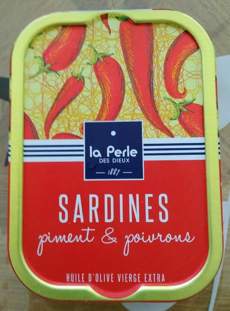 Sardines piment et poivrons