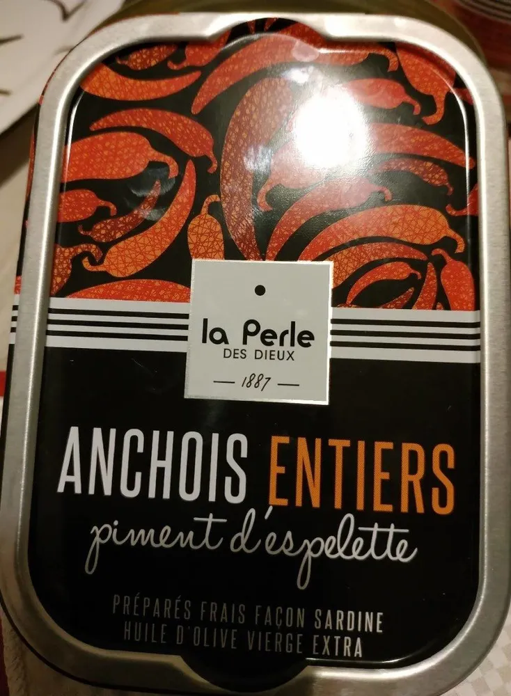 Anchois entiers piment d'Espelette