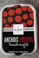 Anchois entiers tomate confite