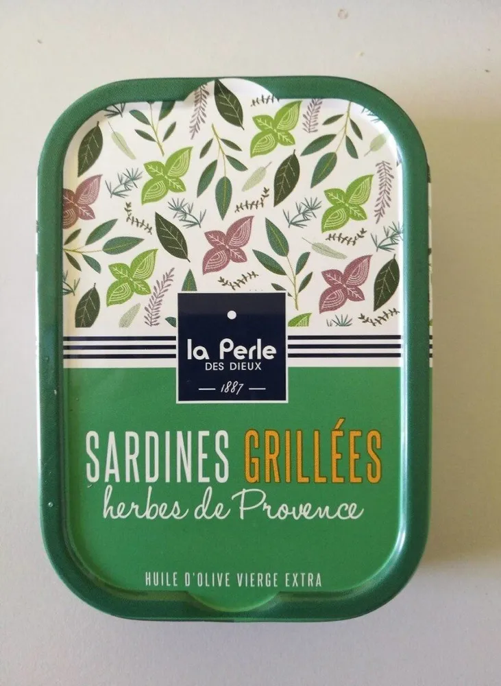 Sardines grillées aux herbes de Provence