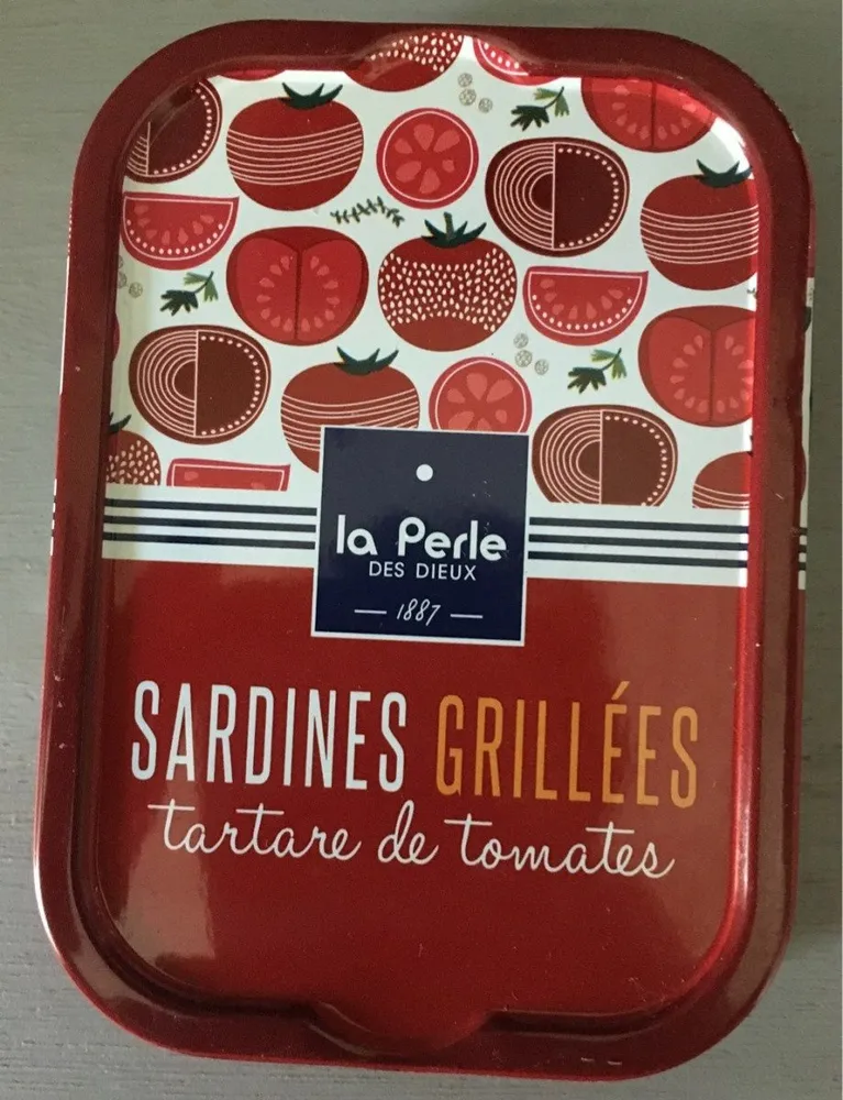 Sardines Grillées Tartare de tomate