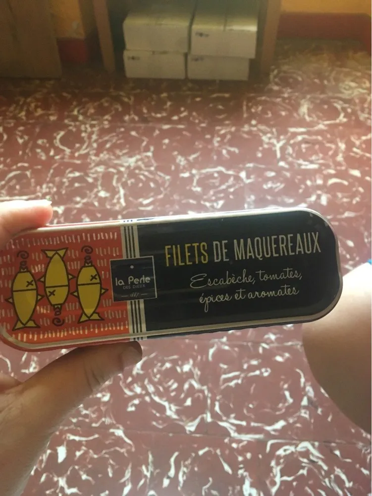Filets de maquereaux escabèche, épices et aromates