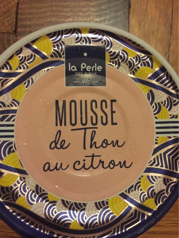 Mousse de thon au citron