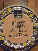 Mousse de thon au citron