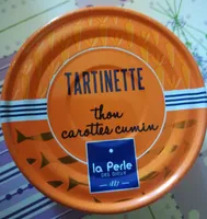 Tartinette de thon, carotte et cumin