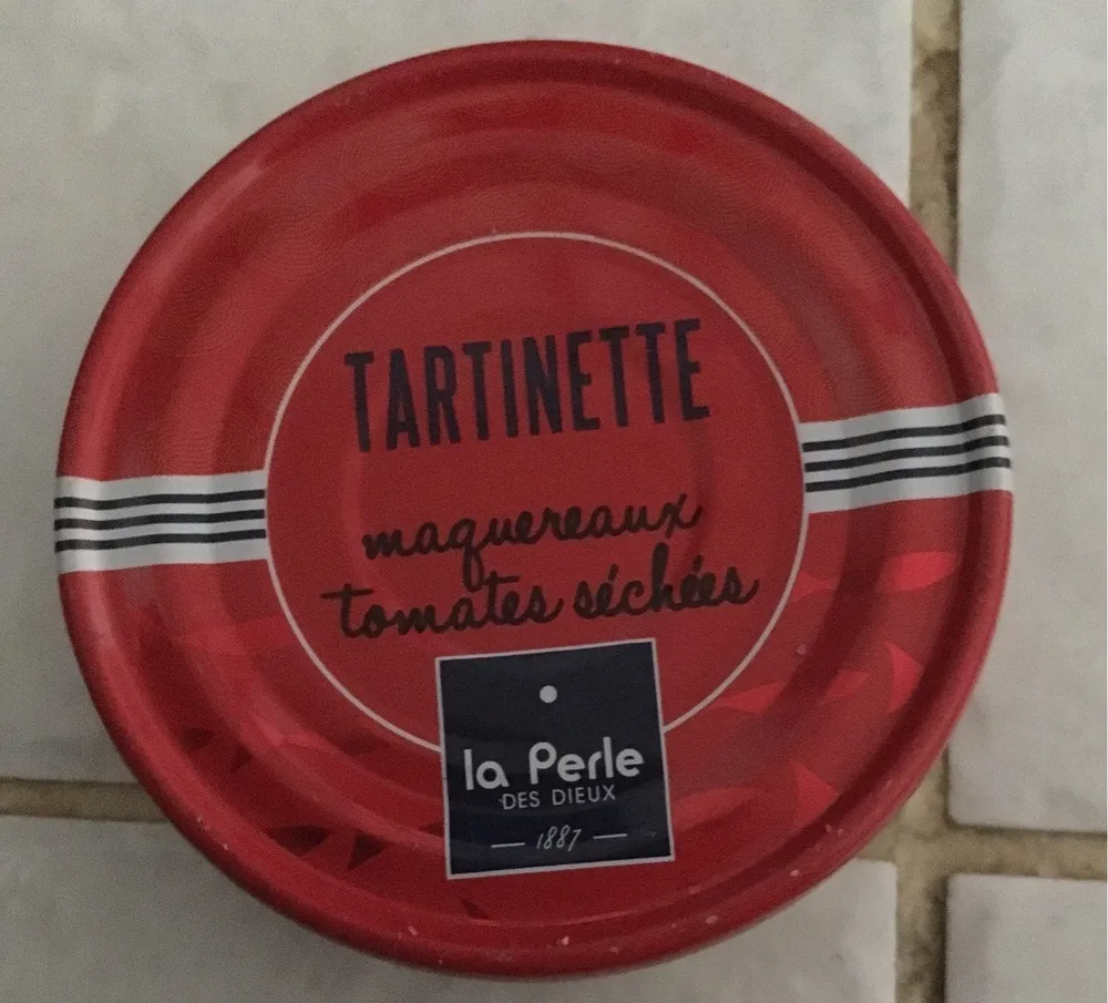 Tartinette maquereaux tomates sechees