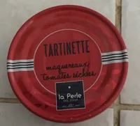 Tartinette maquereaux tomates sechees