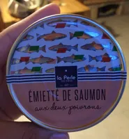 Émietté de saumon aux 2 poivrons