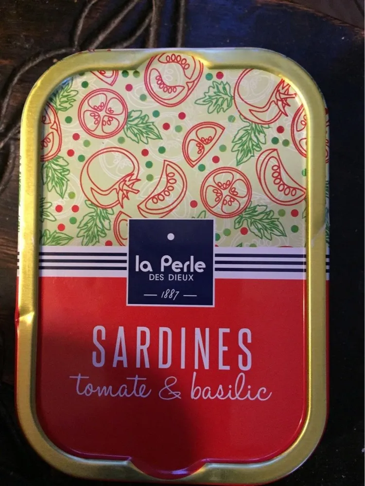 Sardines Tomate & Basilic