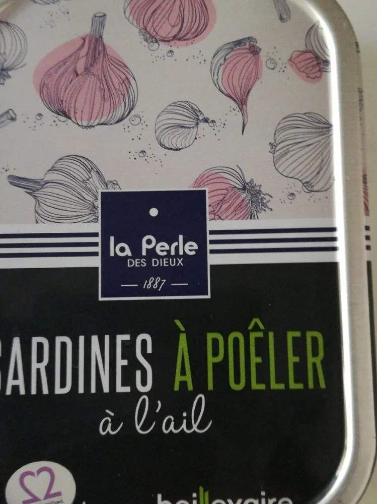 Sardines à poêler à l'ail