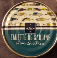 Emietté de sardine, olive et citron