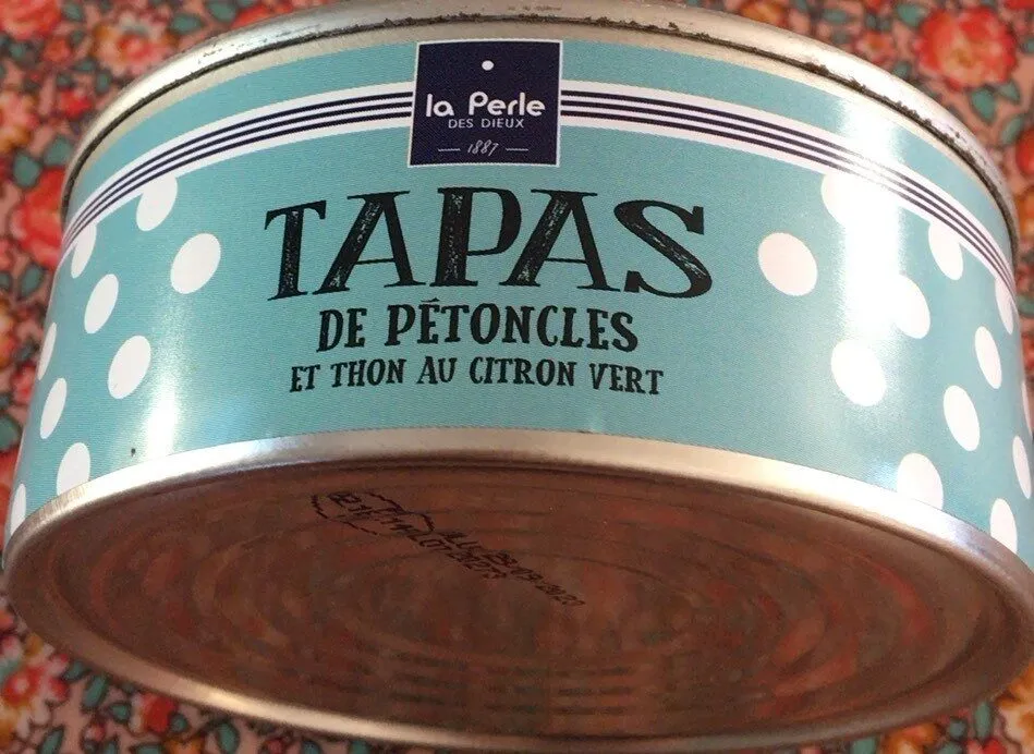 Tapas de petoncles et thon zu citron vert
