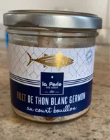 Filet de thon blanc germon au court-bouillon