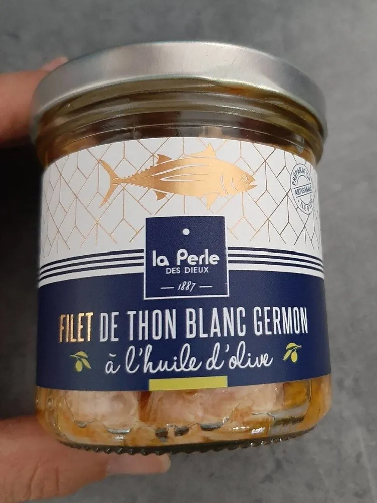Filet de thon blanc germon à l'huile d'olive